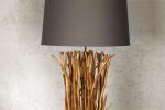 Lampa podłogowa Euphoria szara & brązowa - Invicta Interior 6